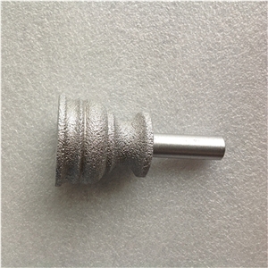 New Sale Vaccum Brazed Diamond Quartz Knives for Stone Shape