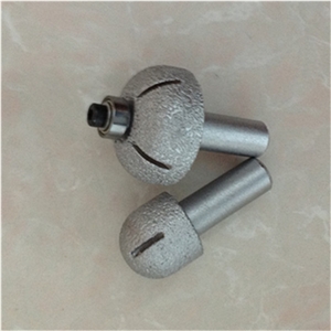 Slotted R15-37mm with Bearing Brazing Of Diamond Quartz Knives Slotted R15-37mm with Bearing Brazing Of Diamond Quartz Knives