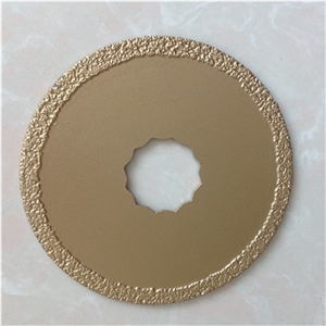 Vaccum Brazed Diamond Saw Blade for Stone Cutting/Stone,Tile Cutting Disc (Saws)