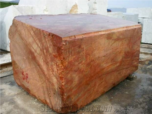 Red/Rosso Damasco Block