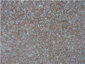 Red Granite Building Stone, G696 Red Granite Mushroom Stone