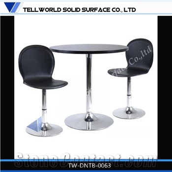Solid Surface Top Dining Table/Coffee Table, Artificial Stone/Artificial Marble Coffee Tables