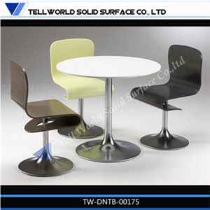 Solid Surface Top Dining Table/Coffee Table, Artificial Stone/Artificial Marble Coffee Tables