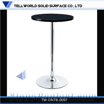 Solid Surface Top Dining Table/Coffee Table, Artificial Stone/Artificial Marble Coffee Tables
