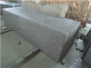 Wellest G664 Bainbrook Brown, Luoyuan Red, Prefabricate China Pink Granite Kitchen Countertop