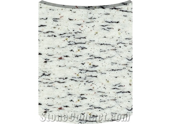 Wellest Gardenia White Granite Pillar & Column Skin,Pillar & Column Cover,Model Pb006