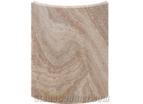Wellest Imperial Juparana,Imperial Wood, Golden Wood Marble Pillar & Column Skin,Pillar & Column Cover,Model Pb015