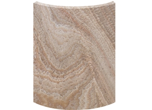 Wellest Imperial Juparana,Imperial Wood, Golden Wood Marble Pillar & Column Skin,Pillar & Column Cover,Model Pb015