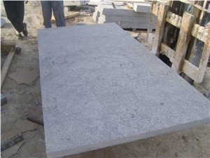 Wellest L828 Blue Limestone Bush Hammered Finish Slab, China Grey Limestone