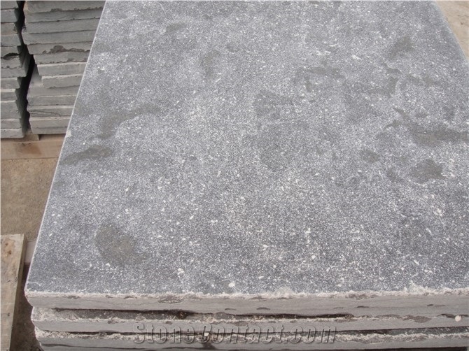 Wellest L828 Blue Stone Tile,Flamed Finish Tile,China Grey Bluestone Tile,Floor Tile,Floor Coverings,Flooring Tile