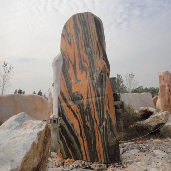 Wellest Landscape Boulder Stone, Landscape Decoration Rock, Garden Stone, Garden Rock,Item No.Lss010