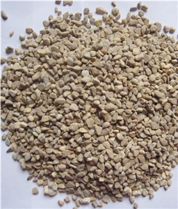 Wellest Super Small Beige Color Gravels,Natural Pebble Stone,River Stone,Item No.Sps217
