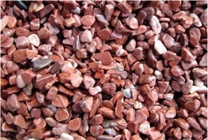 Wellest Super Small Red Color Gravels,Natural Pebble Stone,River Stone,Item No.Sps214
