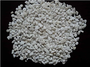 Wellest Super Small White Color Natural Pebble Stone,River Stone,Gravels,Item No.Sps211