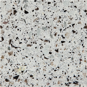 Wellest We007 Small Peach Diamond Quartz Tile and Slab