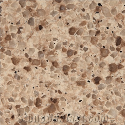 Wellest Wm004 Golden Camel Quartz Tile and Slab