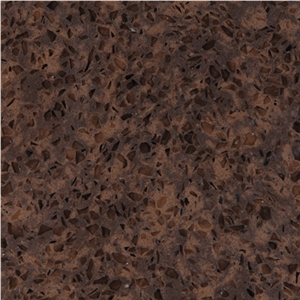 Wellest Wm009 Turkey Brown Quartz Tile and Slab
