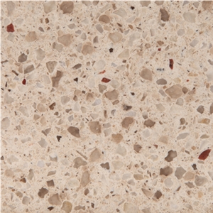 Wellest Wm010 Sierra Beige Quartz Tile and Slab