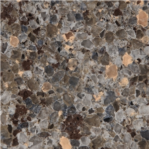 Wellest Wm012 Peafowl Azul Quartz Tile and Slab