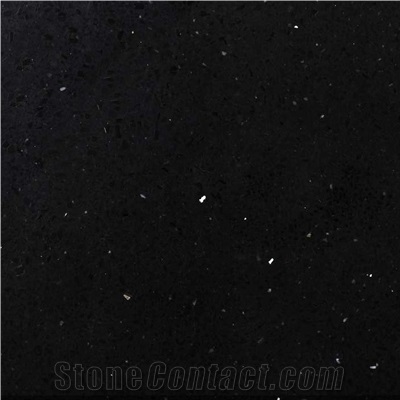 Wellest Wmz244 Galaxy Black Engineered Marble Tile and Slab