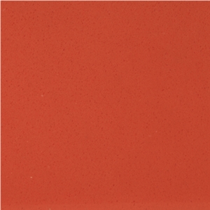 Wellest Wp012 Pure Red Quartz Tile and Slab