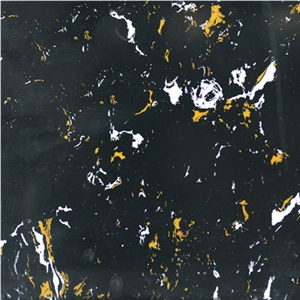 Wellest Wqff15 Portoro Engineered Marble Tile and Slab