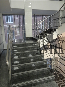 Labradorite Stairs, Labrador Steps, Black Granite Stairs