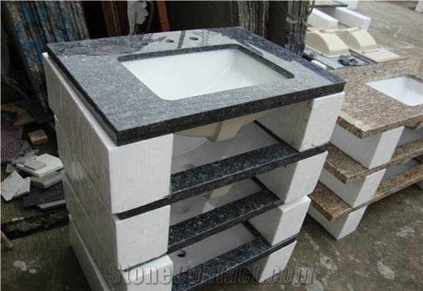 Blue Pearl Granite Vanity Top,Bath Top,Natural Stone