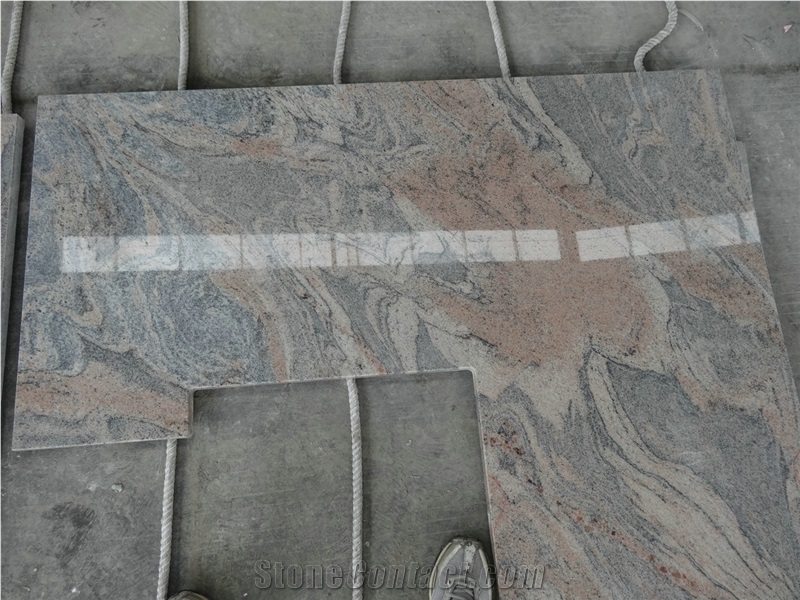 China Juparana Granite Countertops,Juparana Cina Granite Countertops,Multicolour Grain Granite Countertops