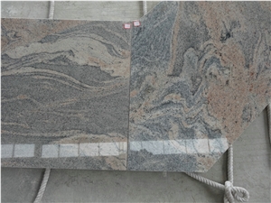 China Juparana Granite Countertops,Juparana Cina Granite Countertops,Multicolour Grain Granite Countertops