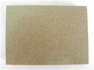 Engineered Quartz Stone,Cream Coffee Quartz,Brown Slabs & Tiles