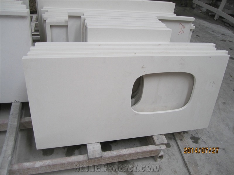 Engineered Quartz Stone Slabs -Pure White Quartz, White Quartzite Kitchen Countertops