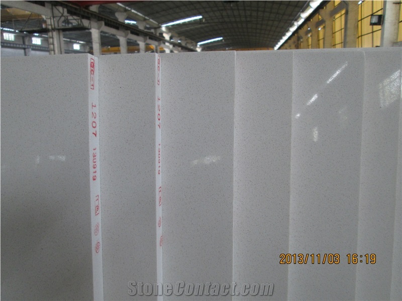 Engineered Quartz Stone,White Quartz Slabs & Tiles