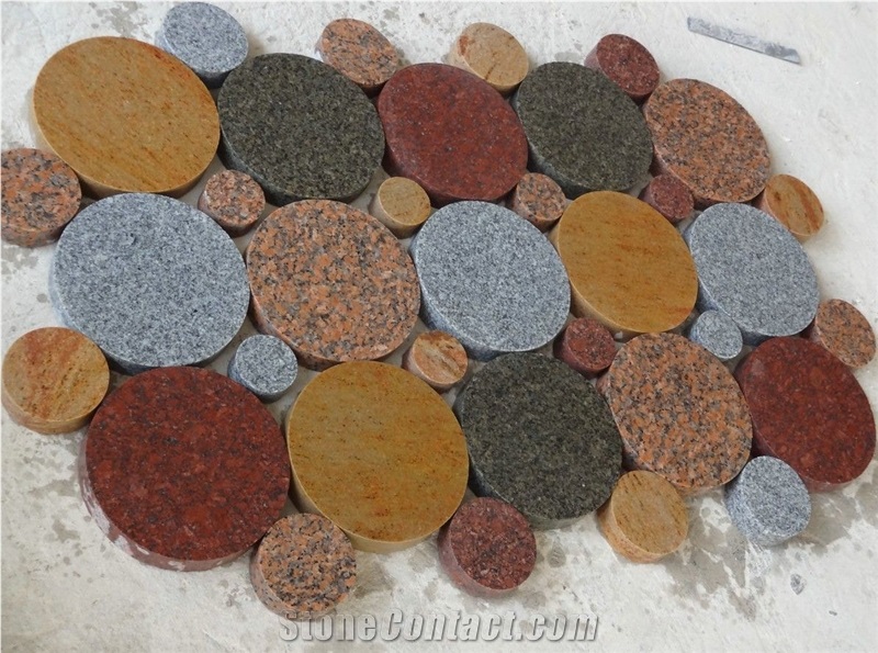 Multicolour Granite Pavers