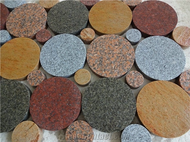 Multicolour Granite Pavers