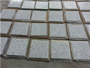 White Marble Mosaics-Rhombic/Hexagonal