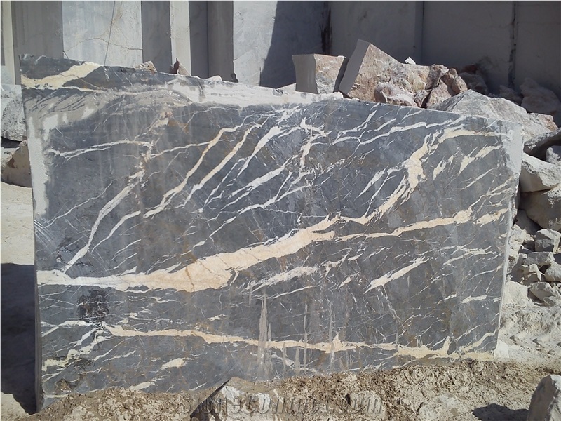 Iran Black Marble Block