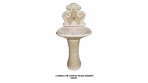Reconstituted Stone Wall Fountain