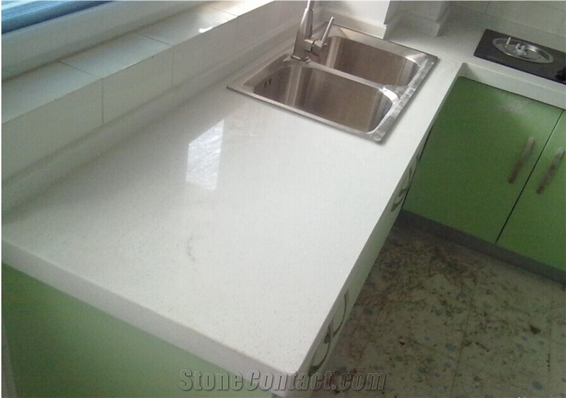 Giga Artificial Marble Counter,Vanity Tops, White Quartz Vanity Tops