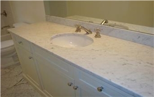Giga Different Types Of Marble Bathroom Worktops, Carrara White Marble Bath Tops