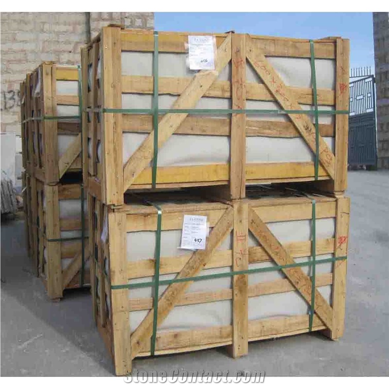 Giga Gardenia White Stonemark Granite Parking Stone