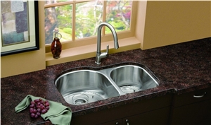 Giga Tan Brown Granite Kitchen Countertops