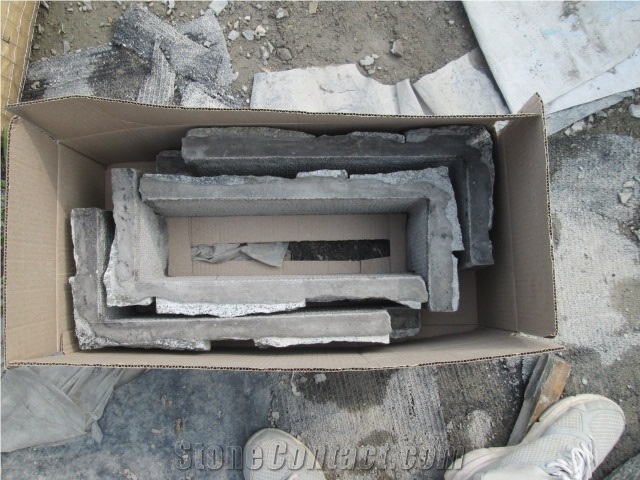 Grey Slate Corner Stone,Wall Corner Stone