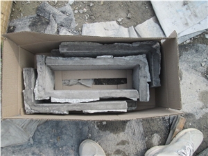 Grey Slate Corner Stone,Wall Corner Stone