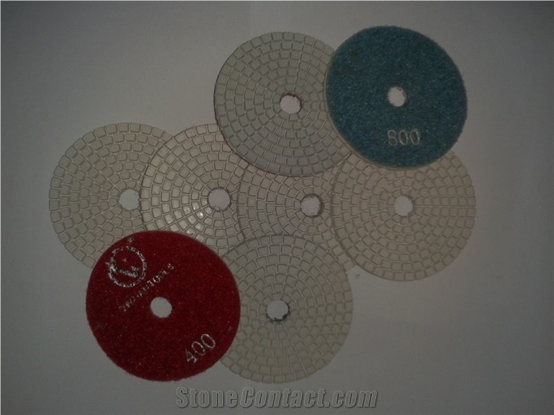 4inch Diamond Pads,Water Polishing Pad,Wet Pad