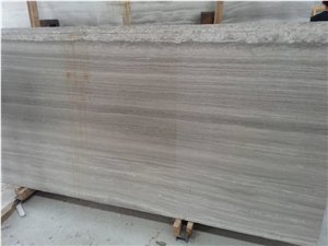 Wooden Grey Marble Slabs&Tiles, China Grey Marble