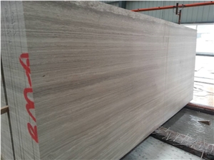 Wooden Grey Marble Slabs&Tiles, China Grey Marble