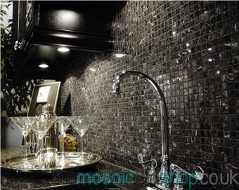 Emperador Marble Polished Mosaic Tiles