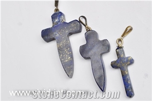 Lapis, Turquoise & Agate Crossess, Lapis Lazuli Artifacts & Handcrafts