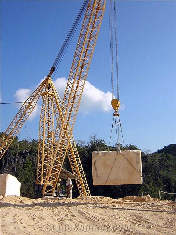 Zion Beige Marble Blocks